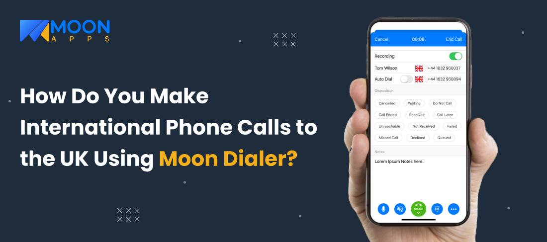 How Do You Make International Phone Calls to the UK Using Moon Dialer