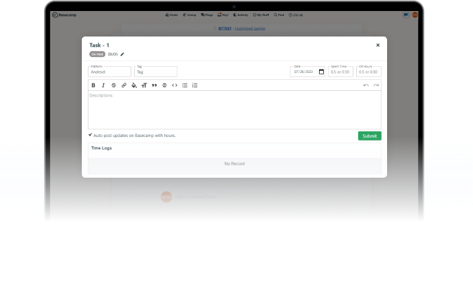 Work Report Sync with Moon HRM