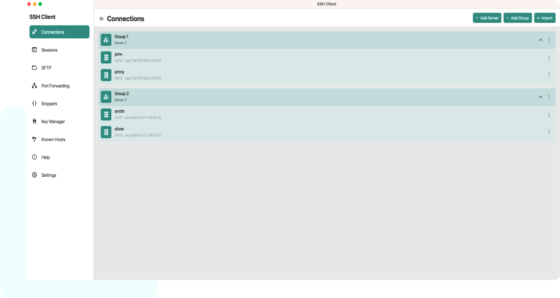 Organized Server Folders
