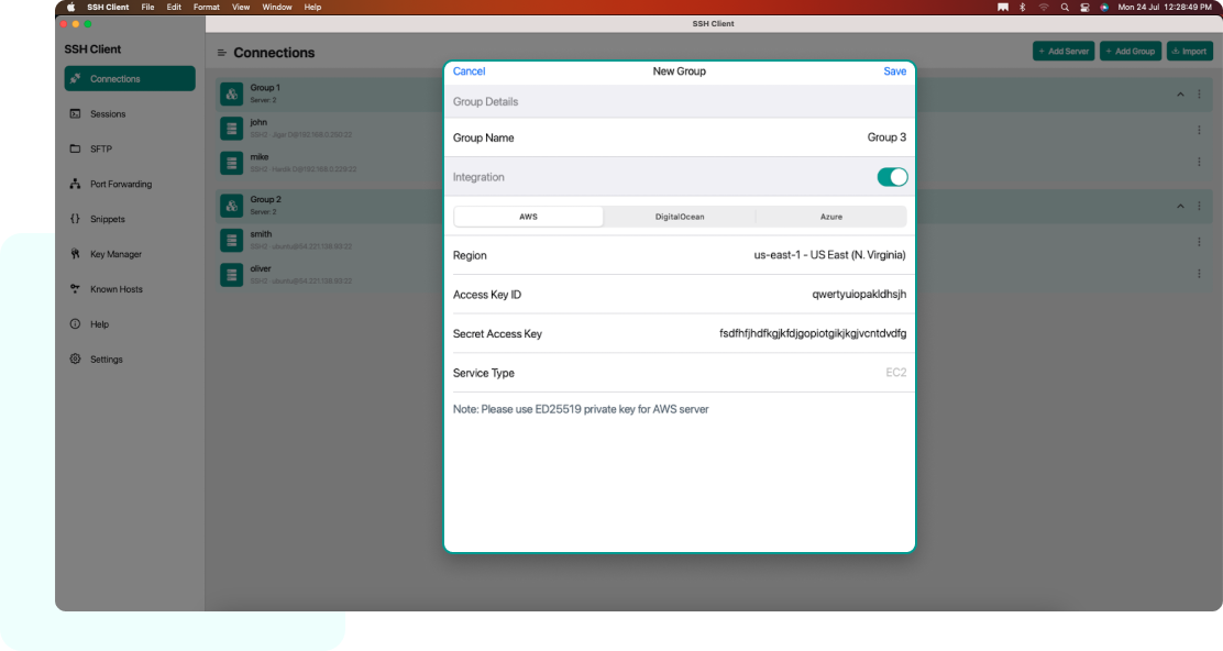 Seamless Connection Integrations